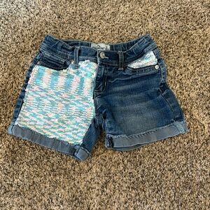Girls Sequin Shorts